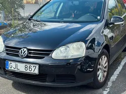 Svart Begagnad 2007 VW Golf VI Trendline Halvkombi | 39 900 kr (Dyr)