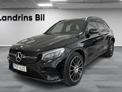Svart Begagnad 2016 Mercedes GLC220 AMG line SUV | 289 900 kr (Lite dyr)