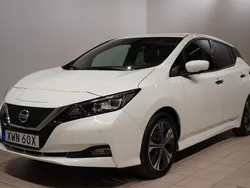 Vit Begagnad 2021 Nissan Leaf N-Connecta Halvkombi | 169 900 kr (Superpris)
