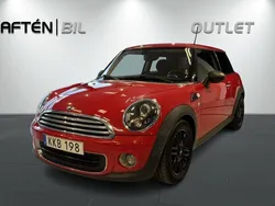 Röd Begagnad 2013 Mini ONE Chili Halvkombi | 84 900 kr (Dyr)