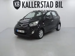 Svart Begagnad 2012 Kia Picanto 3 Halvkombi | 54 900 kr (Marknadspris)