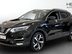 Svart Begagnad 2017 Nissan Qashqai Tekna SUV | 134 900 kr (Marknadspris)