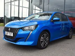 Blå Begagnad 2021 Peugeot 208 Allure Halvkombi | 159 900 kr (Marknadspris)