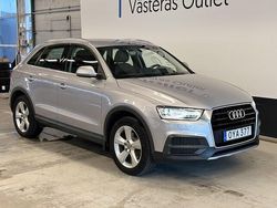 Silver (florettsilver metallic) Begagnad 2015 Audi Q3 Design SUV | 159 000 kr (Marknadspris)