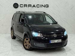 Svart Begagnad 2011 VW Touran Minibuss | 44 900 kr (Superpris)