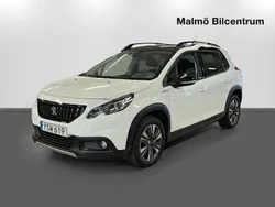 Vit Begagnad 2018 Peugeot 2008 GT-line SUV | 159 900 kr (Lite dyr)