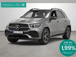 Grå Begagnad 2022 Mercedes GLE350e AMG line SUV | 679 900 kr (Marknadspris)
