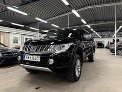 Svart Begagnad 2016 Mitsubishi L200 Pickup | 179 900 kr (Marknadspris)