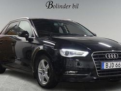 Svart Begagnad 2014 Audi A3 Sportback Ambition Halvkombi | 98 900 kr (Marknadspris)