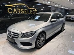 Silver Begagnad 2018 Mercedes C220 AMG line Kombi | 229 900 kr (Marknadspris)