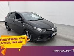 Svart Begagnad 2017 Toyota Auris Hybrid Halvkombi | 188 900 kr (Marknadspris)
