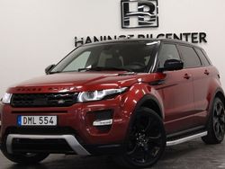 Mörkröd (röd) Begagnad 2015 Land Rover Range Rover evoque SE SUV | 239 900 kr (Lite dyr)