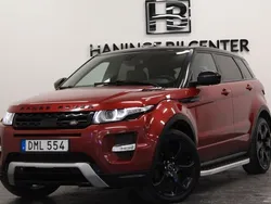 Mörkröd (röd) Begagnad 2015 Land Rover Range Rover evoque SE SUV | 249 900 kr (Dyr)