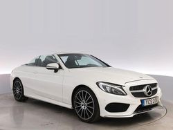 Vit Begagnad 2017 Mercedes C200 AMG line Cab | 315 000 kr (Marknadspris)