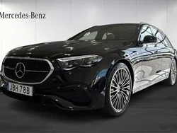 Svart (black) Begagnad 2025 Mercedes E300 AMG Line Premium Kombi | 849 900 kr