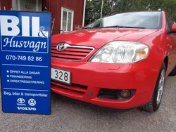 Röd Begagnad 2005 Toyota Corolla Kombi | 65 000 kr (Dyr)