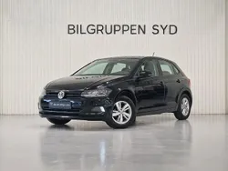 Svart Begagnad 2018 VW Polo Halvkombi | 129 900 kr (Lite dyr)
