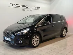 Svart Begagnad 2016 Ford S-MAX S Minibuss | 229 900 kr (Marknadspris)