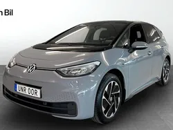 Grå Begagnad 2022 VW ID.3 Pro Performance Halvkombi | 299 900 kr (Dyr)