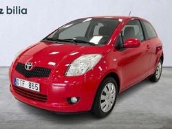 Röd Begagnad 2008 Toyota Yaris Halvkombi | 57 500 kr (Lite dyr)