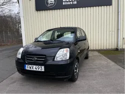 Svart Begagnad 2007 Kia Picanto EX Halvkombi | 23 000 kr (Marknadspris)