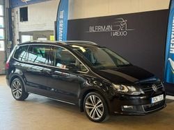 Svart Begagnad 2015 VW Sharan Minibuss | 129 900 kr (Marknadspris)