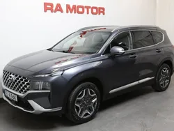 Blå Begagnad 2021 Hyundai Santa Fe Advanced SUV | 368 900 kr (Bra pris)