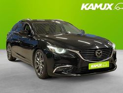 Svart Begagnad 2015 Mazda 6 Kombi | 138 900 kr (Marknadspris)