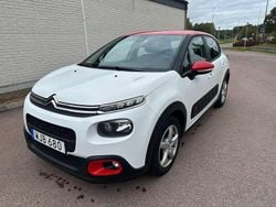 Vit Begagnad 2018 Citroën C3 Feel Halvkombi | 84 900 kr (Marknadspris)