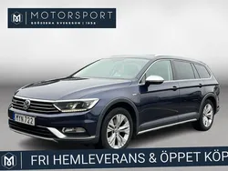 Mörkblå Begagnad 2016 VW Passat Alltrack Kombi | 164 900 kr (Marknadspris)