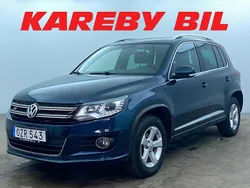 Mörkblå (blå) Begagnad 2014 VW Tiguan R-line SUV | 168 900 kr (Marknadspris)