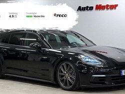 Svart Begagnad 2018 Porsche Panamera 4 Sport Turismo Sedan | 649 900 kr (Marknadspris)