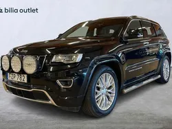 Svart Begagnad 2016 Jeep Grand Cherokee Overland SUV | 214 900 kr (Bra pris)