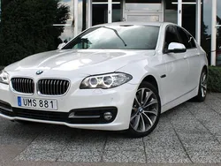 Vit Begagnad 2016 BMW 520 Sedan | 214 900 kr (Marknadspris)
