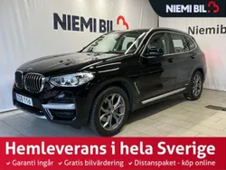 Svart Begagnad 2021 BMW X3 xLine SUV | 394 800 kr (Superpris)