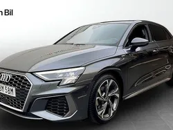Grå (daytonagrå pärleffekt) Begagnad 2022 Audi A3 S-Line Halvkombi | 269 000 kr (Lite dyr)