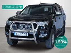 Svart Begagnad 2019 Ford Ranger Pickup | 239 900 kr (Marknadspris)