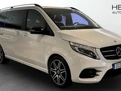 Vit (white) Begagnad 2018 Mercedes V250 Minibuss | 430 000 kr (Marknadspris)