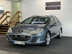 Mörkgrå Begagnad 2006 Peugeot 407 Kombi | 39 900 kr (Lite dyr)