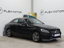 Svart Begagnad 2016 Mercedes C220 AMG line Sedan | 209 800 kr (Marknadspris)