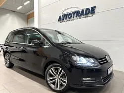 Svart Begagnad 2017 VW Sharan GT Minibuss | 206 900 kr (Lite dyr)