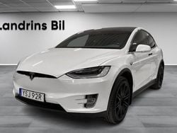 Vit Begagnad 2019 Tesla Model X Long Range AWD SUV | 439 000 kr (Marknadspris)