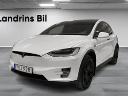 Vit Begagnad 2019 Tesla Model X Long Range SUV | 439 000 kr (Bra pris)