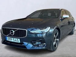 Grå Begagnad 2018 Volvo V90 R-Design Kombi | 279 900 kr (Marknadspris)