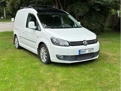 Vit Begagnad 2013 VW Caddy Edition Minibuss | 89 000 kr (Lite dyr)