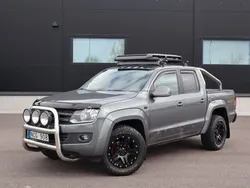 Grå Begagnad 2013 VW Amarok Highline Pickup | 99 900 kr (Marknadspris)