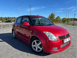 Röd Begagnad 2007 Suzuki Swift Halvkombi | 22 900 kr