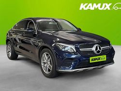 Mörkblå (blå) Begagnad 2017 Mercedes GLC220 AMG Sportkupé | 304 900 kr (Marknadspris)