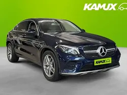 Mörkblå (blå) Begagnad 2017 Mercedes GLC220 AMG Sportkupé | 304 900 kr (Marknadspris)