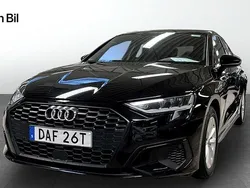 Svart Begagnad 2022 Audi A3 Sportback Proline Halvkombi | 254 000 kr (Marknadspris)